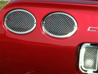 E21471 Light Cover-Tail Light-Laser Mesh-4 Pieces-97-04