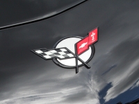 E21476 EMBLEM-INSERTS-POLISHED STAINLESS STEEL-FRONT AND REAR-8 PCS-97-04