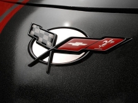 E21476 EMBLEM-INSERTS-POLISHED STAINLESS STEEL-FRONT AND REAR-8 PCS-97-04