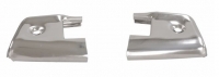 E21745 CAP-DOOR END-POLISHED STAINLESS STEEL-PAIR-59-60