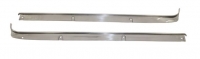 E22308 MOLDING-DOOR OUTER WINDOW-STAINLESS STEEL-WITH SEAL ATTACHED-COUPE-PAIR-64-67