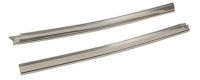 E22421 MOLDING-WINDSHIELD OUTER REVEAL-POLISHED STAINLESS STEEL-REPRODUCTION-PAIR-68-72 TEMPORARILY UNAVAILABLE