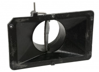 E22588 COVER-HEATER-OUTER WITH FLAPPER DOOR-56-62