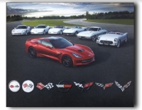 E22859 CORVETTE GENERATION GALLERY CANVAS-53-19