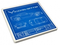 E22878 CORVETTE SANDSTONE TILE  COASTER-53-19