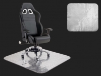 E23218 PITSTOP FURNITURE™ DIAMOND PLATE CHAIR MAT