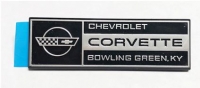 E23256 EMBLEM-CORVETTE UNDER HOOD-84-93