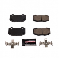 E23743 BRAKE PAD SET-Z23 DAILY DRIVER-CARBON FIBER CERAMIC-WITH HARDWARE KIT-15-18