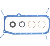 E23797 GASKET-OIL PAN-SMALL BLOCK-1 PIECE-86-96