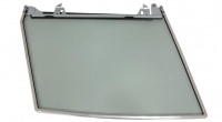 E25020 GLASS WITH FRAME-DOOR-COUPE-GREEN TINT-REPLACEMENT-RIGHT SIDE-56-62