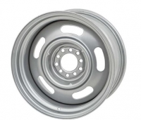 E25064 WHEEL-RALLY-SILVER FINISH-17X8-67-77-NO LONGER AVAILABLE