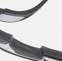 E25206 LIP SPLITTER-FRONT BUMPER-LOWER SPOILER-PLASTIC WITH CARBON FIBER PAINT COLOR-C6 Z06 ZR1 STYLE-06-13