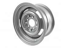 E3364 CAMARO RALLYE, STEEL, SILVER, 14 IN. X 7 IN., 5 X 4.75 IN. BOLT CIRCLE, 4.25 IN. BACKSPACE, EACH