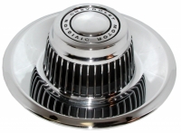 E3393 WHEEL SET-INCLUDES SS TRIM RINGS-WHEELS-CORRECT CAPS-15X 7-68