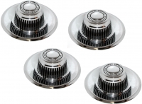 E3391S CAP SET-RALLY WHEEL CENTER-EXACT REPRODUCTION-4 PIECES-68-82