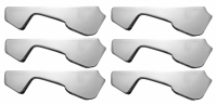 E3458 BAR-WHEEL COVER TRIM-6 PIECES-63