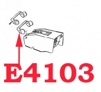 E4103 RETAINER-SEAT BELT BUCKLE-NO HOLES-E67