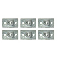 E4239 PLATE SET-UNDERBODY REAR SEAT HOLD DOWN-56-62