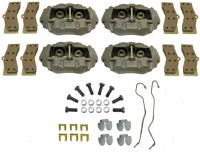 E4506 BRAKE PACKAGE-DELUXE-LIP SEAL-WITH BRADED HOSES-69-82