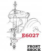 E6027 BRACKET-LOWER FRONT SHOCK-MOUNTING-53-62
