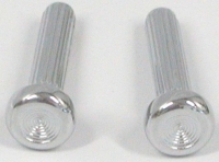 E6411A KNOB-VENT OUTLET-CHROME-PAIR-69-71