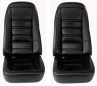 E6972 COVER-SEAT-LEATHERETTE-EXCEPT 78 PACE CAR-4 PIECE-76-78