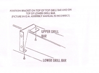 E8166 BRACKET-GRILLE SUPPORT-USA-PAIR-66-67