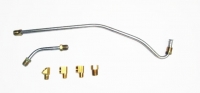 E9069 LINE SETS-FUEL-PUMP TO CARBURETOR-STEEL TUBING-300 H.P.-2 LINES-4 FTGS-63-65