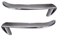 E9615 BUMPER-REAR-IMPORTED-CHROME-PAIR-63-67