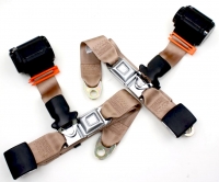 E9700 SEAT BELT ASSEMBLY-ECONOMY-DIRECT FIT-RETRACTABLE LAP-VERTICAL MOUNT-COLORS-PR-68L-69