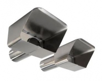 EC184 EXHAUST TIP-POLISHED STAINLESS STEEL-PAIR-70-72