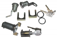 E10857 LOCK SET-DOORS, IGNITION AND GLOVE BOX-69-73