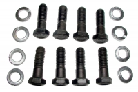 E10893 BOLT AND LOCK WASHER-U JOINT CAP SIDE YOKE-HEAVY DUTY-WITH POSI TRACTION-8 EACH-65-75