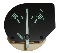 E11570 GAUGE-BATTERY-AMMETER-WITH GREEN FACE-61-62