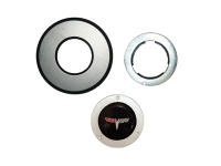 E11884 BUTTON KIT-HORN WITH EMBLEM-TILT AND TELESCOPING-80-81