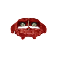 E12818LF CALIPER-BRAKE-FRONT-LEFT-REBUILT-O RING STYLE-RED-65-82