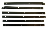 E2096 RETAINER-SOFT TOP-CONVERTIBLE TOP SIDE RAIL WEAHTERSTRIP-6 PIECES-56-62