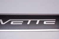 E21332 Sill Plate-Door-Outer-Carbon Fiber-W/ Corvette Inlay-Pair-05-13