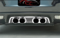 E21544 Panel-Exhaust-Stock Exhaust-Laser Mesh-Stainless Steel-05-13