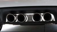 E21556 Panel-Exhaust-Corsa 4.0 Quad Tip Exhaust-Laser Mesh-Stainless Steel-05-13