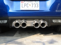 E21557 Panel-Exhaust-Borla Quad Oval Tip Exhaust-Polished-Stainless Steel-05-13