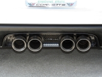 E21622 Panel-Exhaust-NPP Dual Mode Exhaust-Laser Mesh-Black Stealth-Stainless Steel-05-13