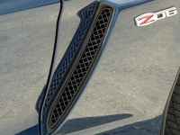 E21628 Vent Grille-Front Side Fender-Laser Mesh-Black Stealth-Z06-Pair-06-13