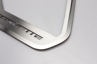 E21778 Trim Rings-Door Speaker-Corvette Script-4 pieces-14-17