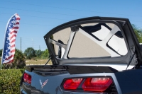 E21787 Panel-Trunk Lid/Liner-Convertible-Polished-Stainless Steel-W/ Brushed Brace-14-17