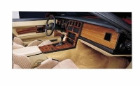 E22678 WOODGRAIN KIT-CENTER DASH AND CONSOLE-WITH SPEEDO AND TACH-ROSEWOOD-AUTOMATIC 84-89