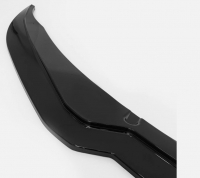 E25205 SPOILER SPLITTER-GLOSS BLACK-FRONT LIP SPOILER-ABS PLASTIC-STAGE 2-REPLACEMENT-14-19