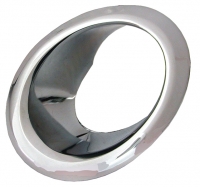 E3297 BEZEL-EXHAUST-CHROME-LEFT-66-67 TEMPORARILY UNAVAILABLE