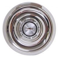 E3336A CAP-CENTER-RALLY WHEEL-CHROME PLATED-WITH DISC BRAKES-EACH-67