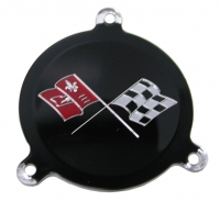 E3460 EMBLEM SET-WHEEL COVER-WITH BLACK UPPER LEFT CORNER-4 PIECES-65-66